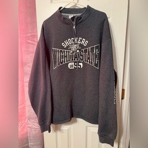 Women’s XL Wichita State University 1/4 Zip Sweatshirt with Pockets